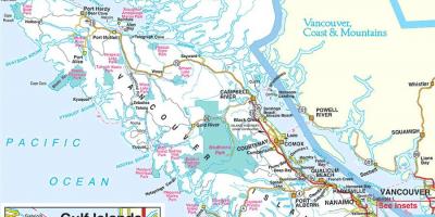 Vancouver parken kaart
